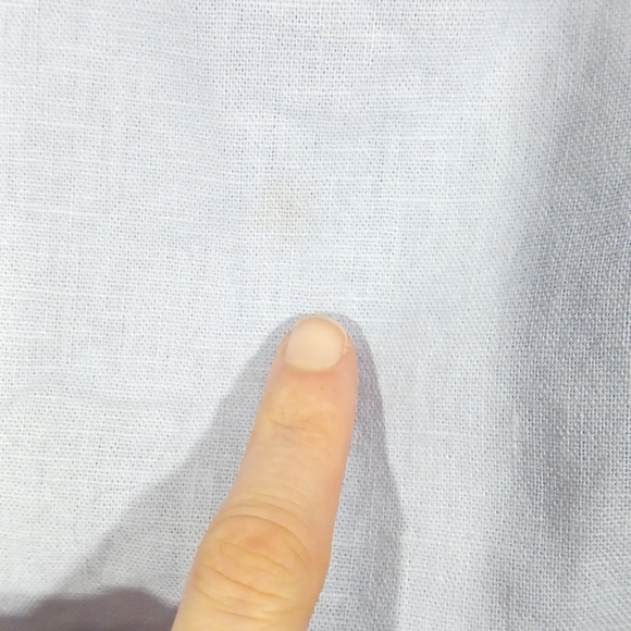 J Crew Baby Blue Cotton Linen Blend Pull On Skirt - Picture 7 of 10